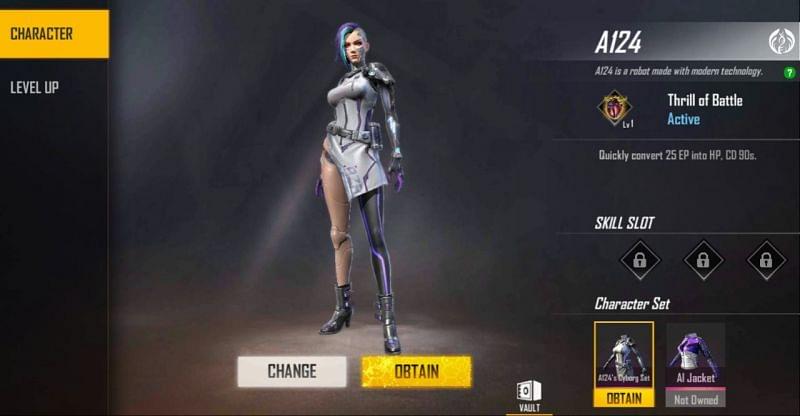 Free Fire Characters
