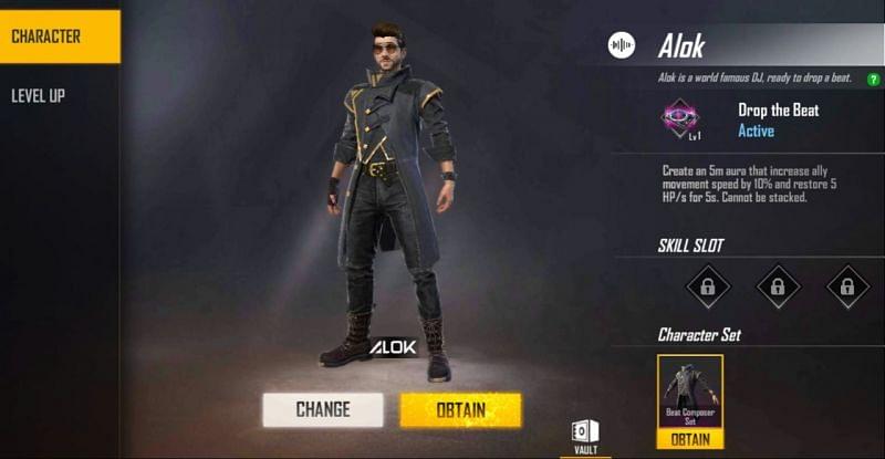 Free Fire Characters