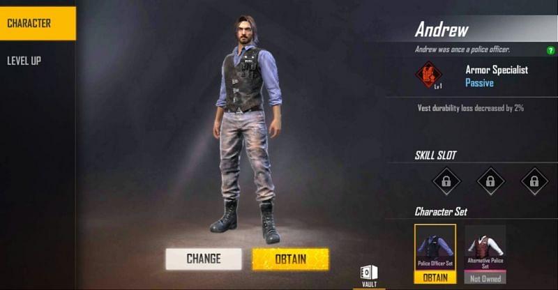 Free Fire Characters