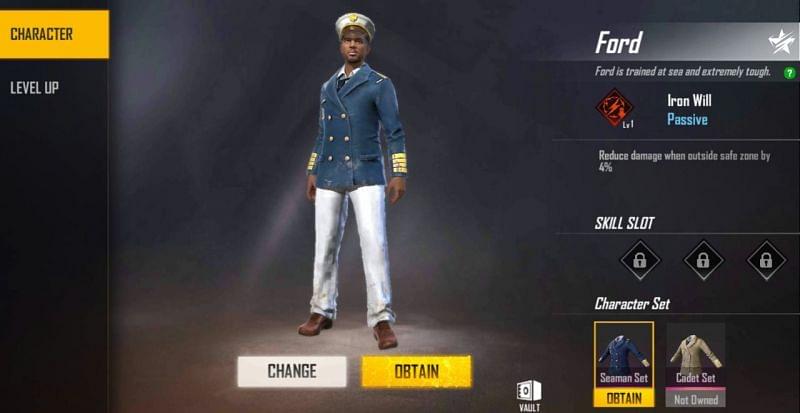 Free Fire Characters