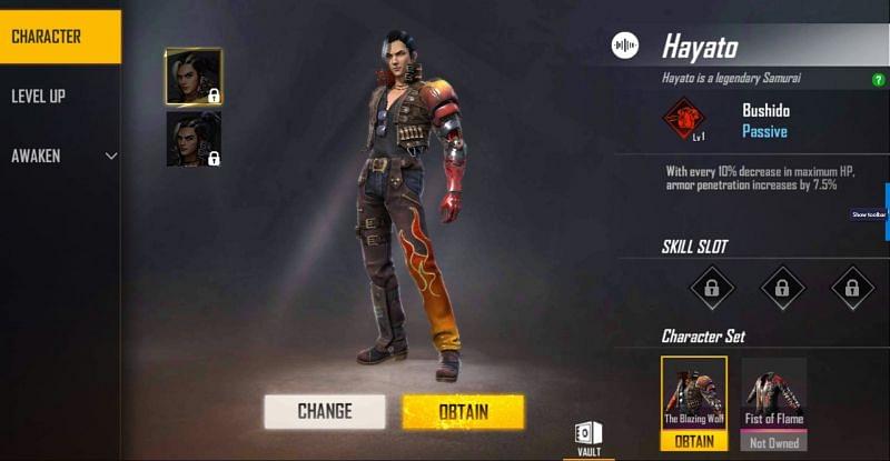 Free Fire Characters
