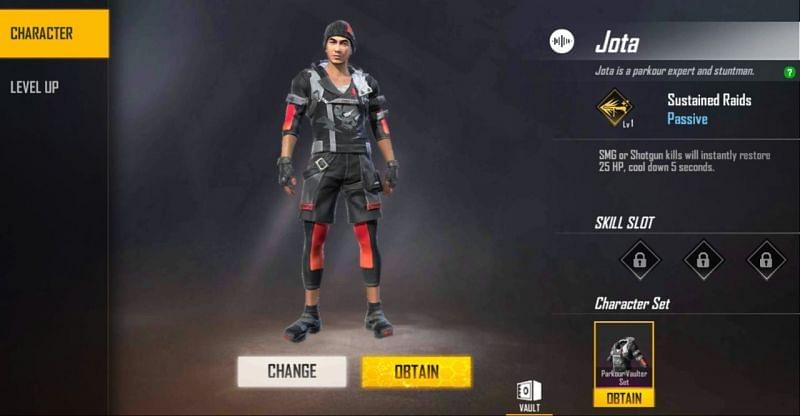 Free Fire Characters