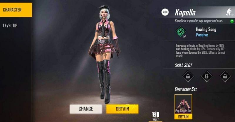 Free Fire Characters