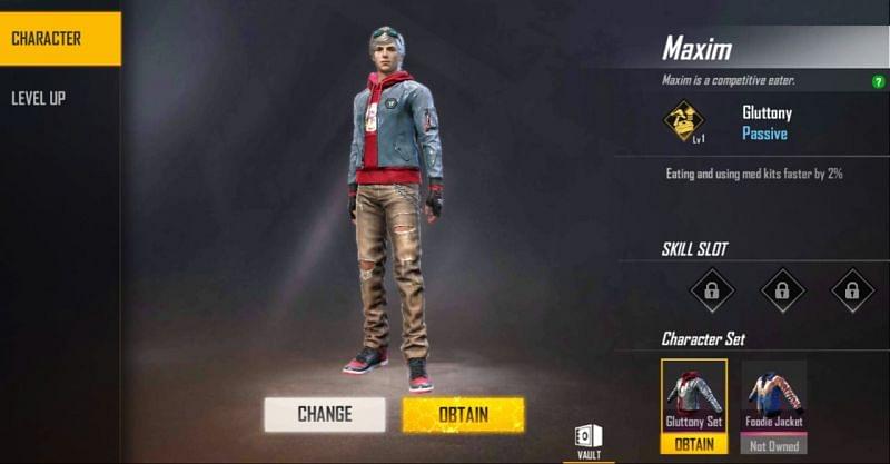 Free Fire Characters