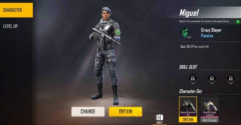 Free Fire Characters