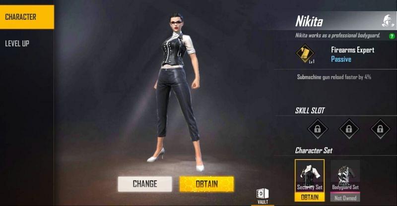 Free Fire Characters