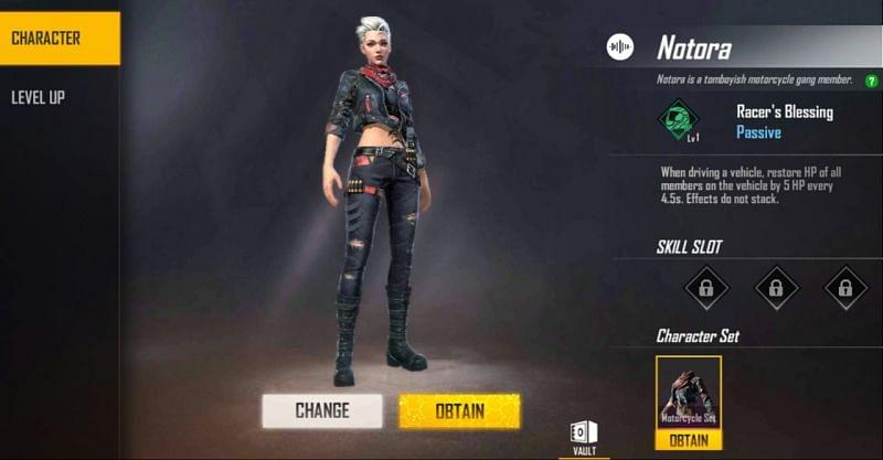 Free Fire Characters