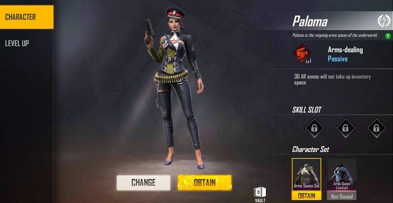 Free Fire Characters