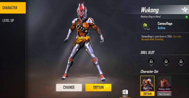 Free Fire Characters