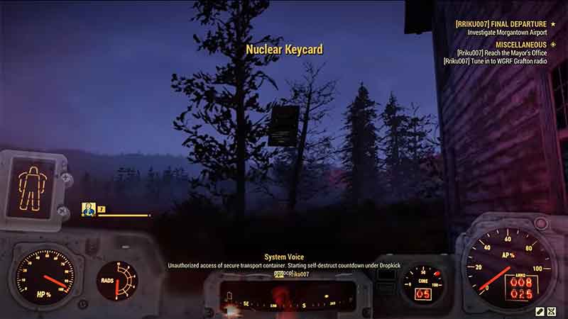 Fallout 76 nuke codes