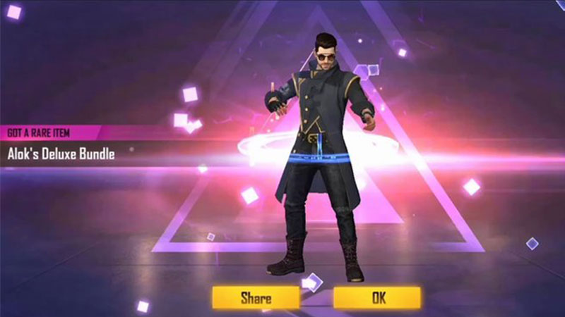 Free Fire Character DJ Alok