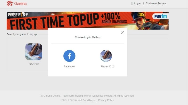 Free Fire Diamonds