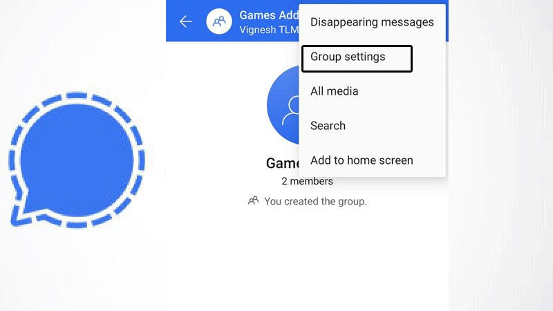 Move WhatsApp group chats to Signal