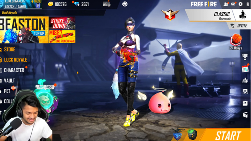 Richest Noob In Free Fire