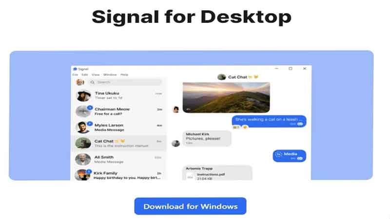 Signal For Desktop