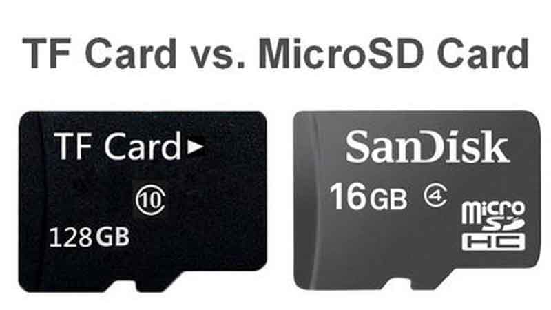 TF Card vs SD Card