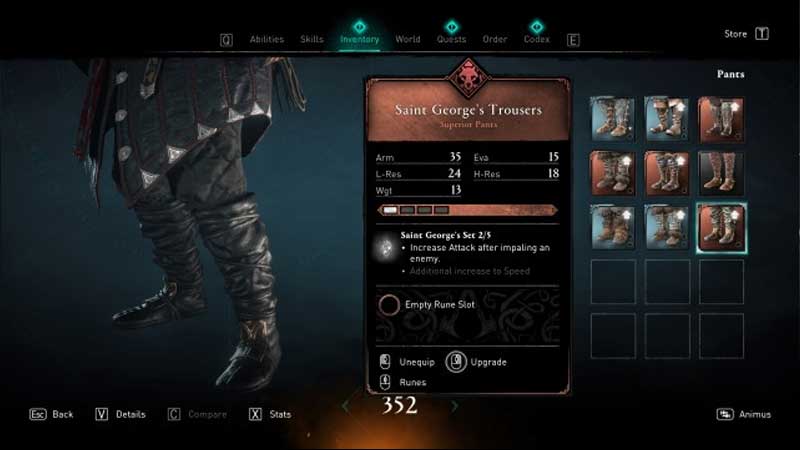 AC Valhalla Treasure Of River Severn Armor Locations Guide