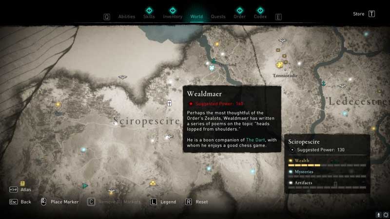 Assassin's Creed Valhalla Zealots Location