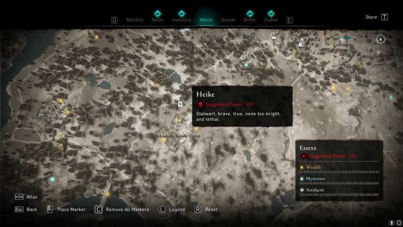 Assassin's Creed Valhalla Zealots Location