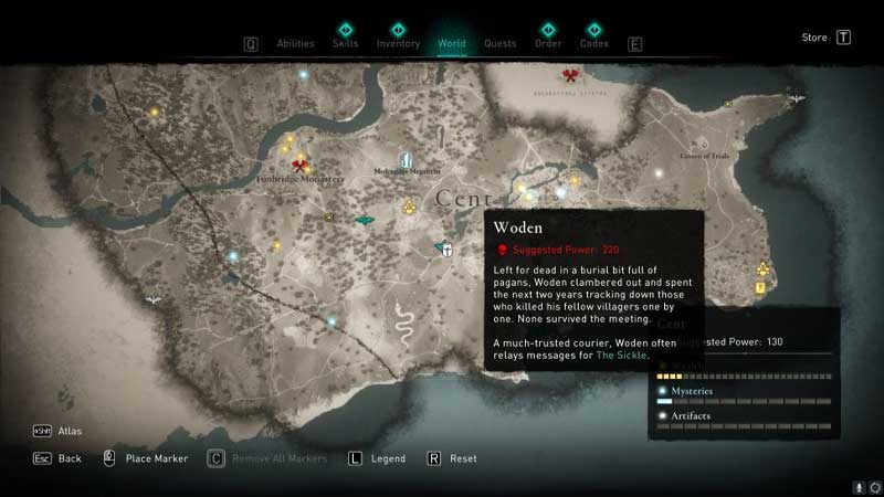 Assassin's Creed Valhalla Zealots Location
