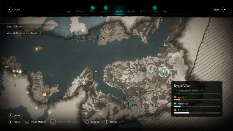 Assassin's Creed Valhalla Drengr Locations