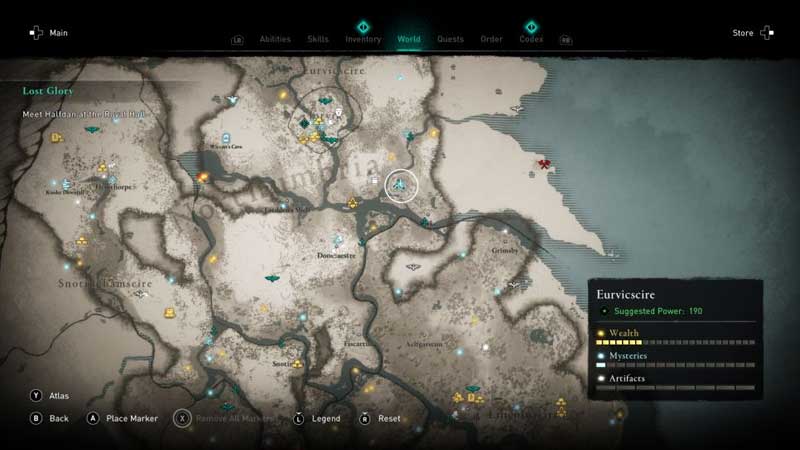 Assassin's Creed Valhalla Drengr Locations