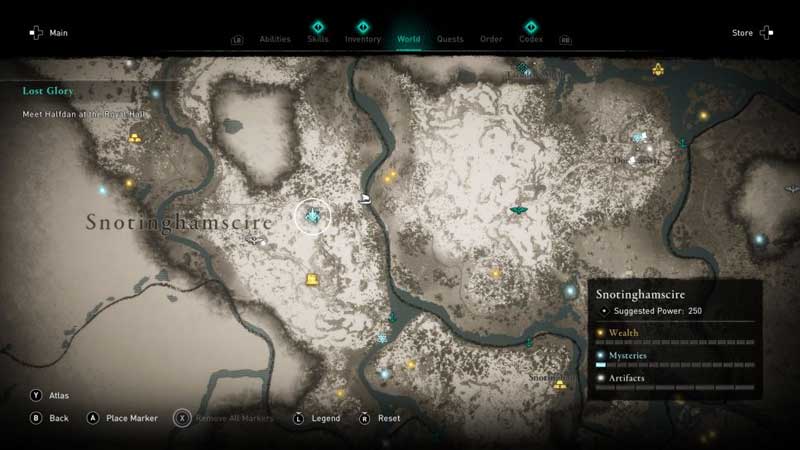 Assassin's Creed Valhalla Drengr Locations