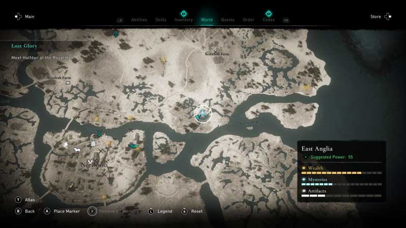 Assassin's Creed Valhalla Drengr Locations