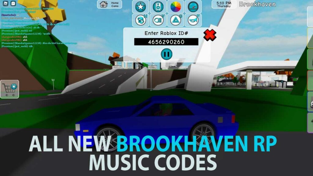 Roblox Brookhaven RP Music Codes List Wiki (November 2022) Brookhaven RP Music Codes