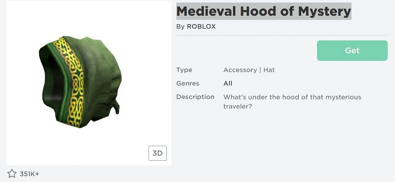 Coolest Roblox Hats