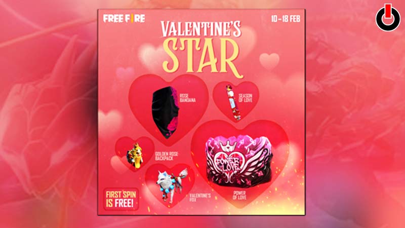 Free Fire Valentine Event 