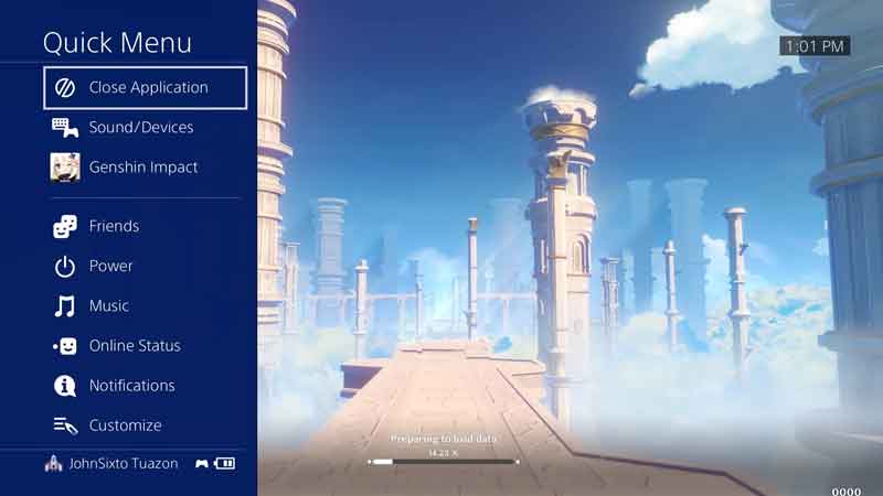 Genshin Impact Login Error On PS4