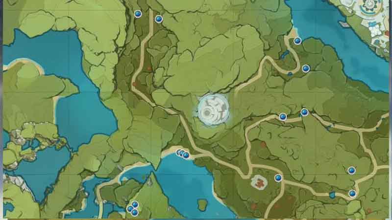 Genshin Impact Mist Flower Location