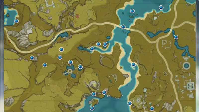 Genshin Impact Mist Flower Location