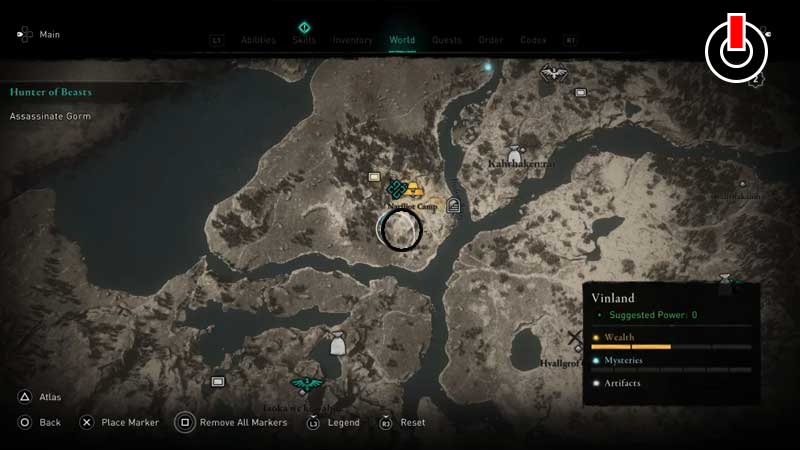 Gorm Location AC Valhalla