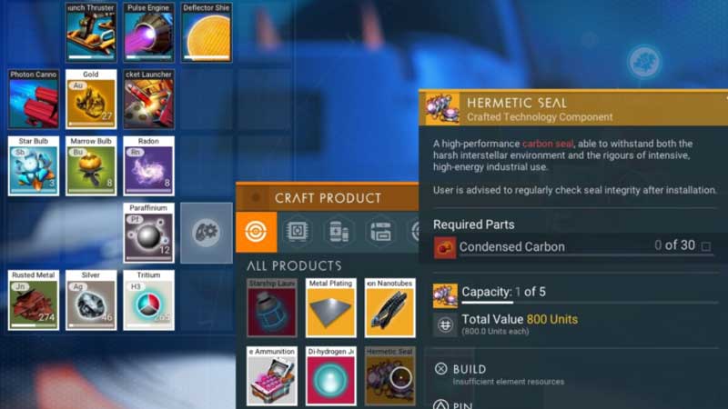 How To Get Hermetic Seal In NMS
