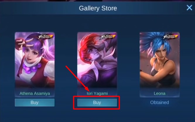 Mobile Legends Chou Iori Yagami Skin Guide