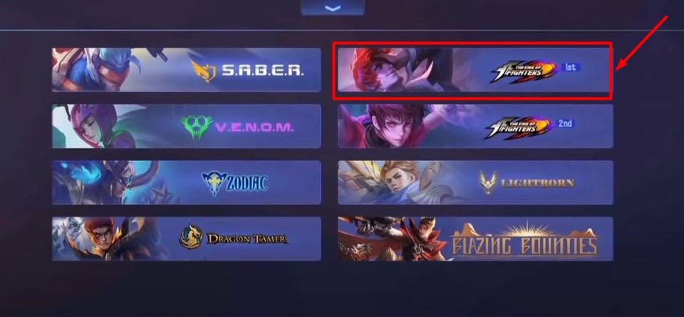 Mobile Legends Chou Iori Yagami Skin Guide