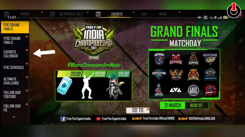 Free Fire Esports Ultimate Challenge
