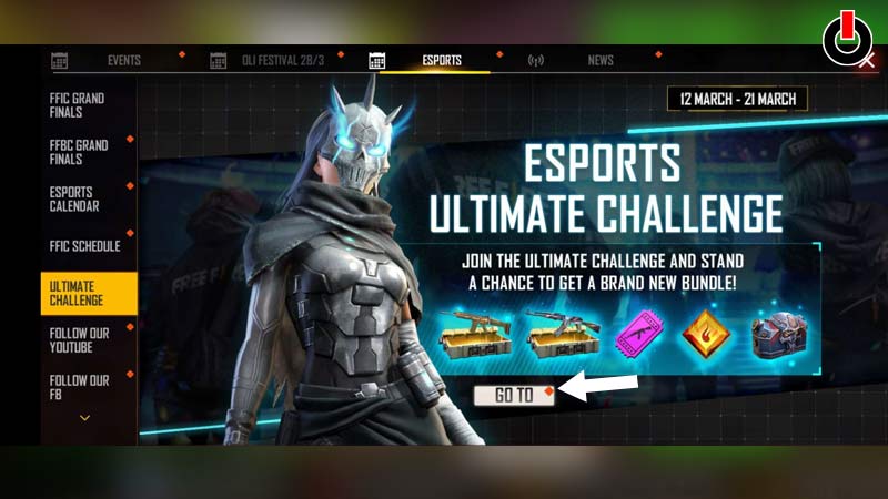 Step 5: Select the Ultimate Challenge option.