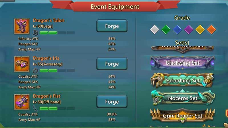 Lords Mobile Blackwing