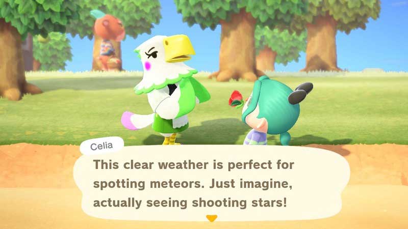 What Time Do Shooting Stars Appear In Animal Crossing