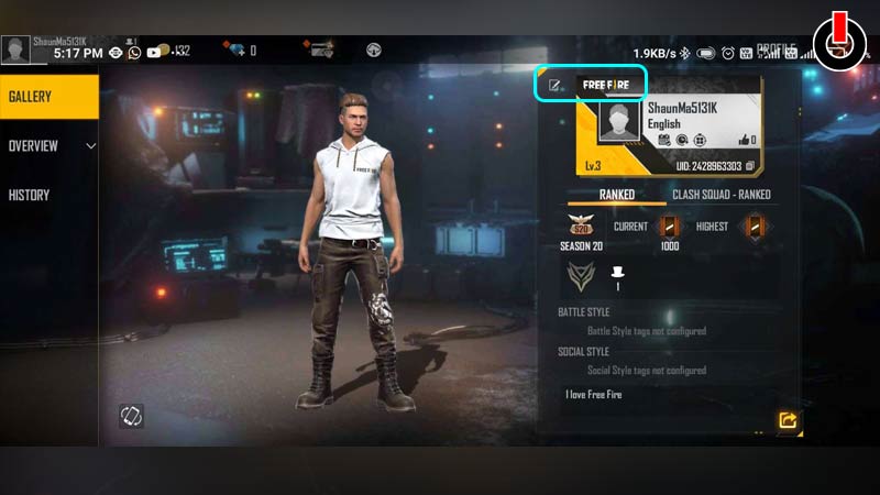 free fire advance server download