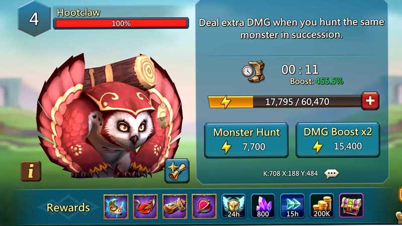 lords mobile monster hunt guide