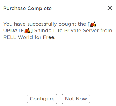 Shindo Life Private Server Codes