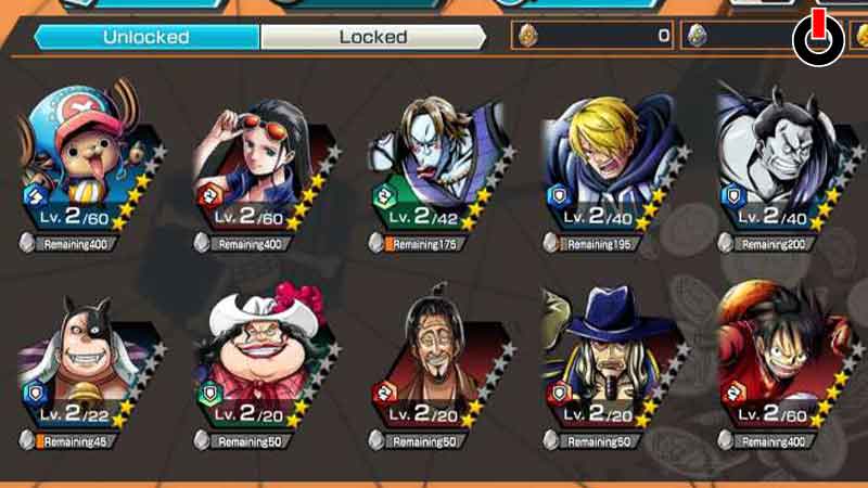 Best Characters Tier List One Piece Bounty Rush