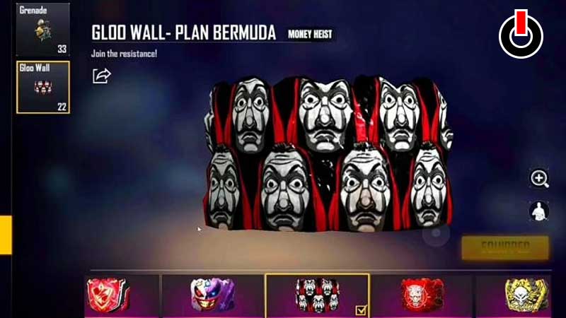 Best Free Fire Gloo Wall Skins