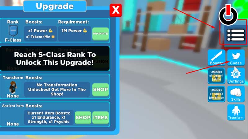 Super Power Fighting Simulator Codes