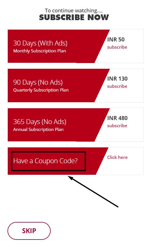 Sun NXT Coupon Codes 2021