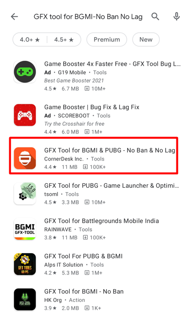 Best BGMI GFX Tools